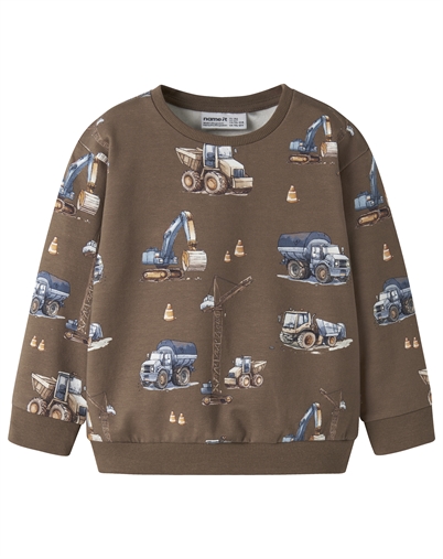 Name It - NMMNelson Sweatshirt - Brown Lentil
